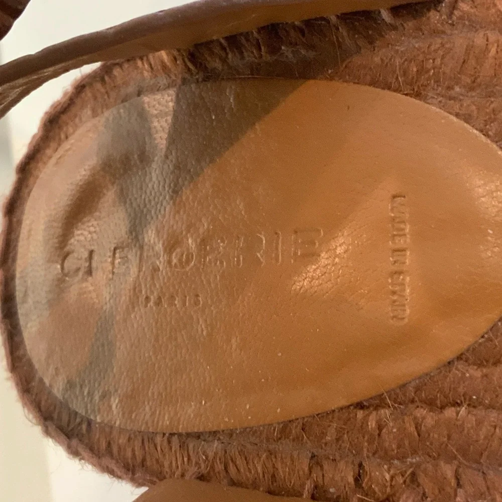 Robert Clergerie Brown Platform Sandals